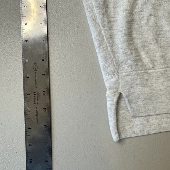 Vince Women's Long Sleeve Sweater Size Medium White/Gray - Picture 5 of 7